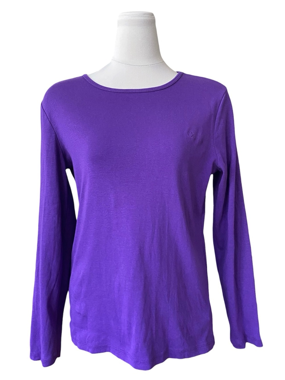 Lauren Ralph Lauren Round Neck Long Sleeve Shirt